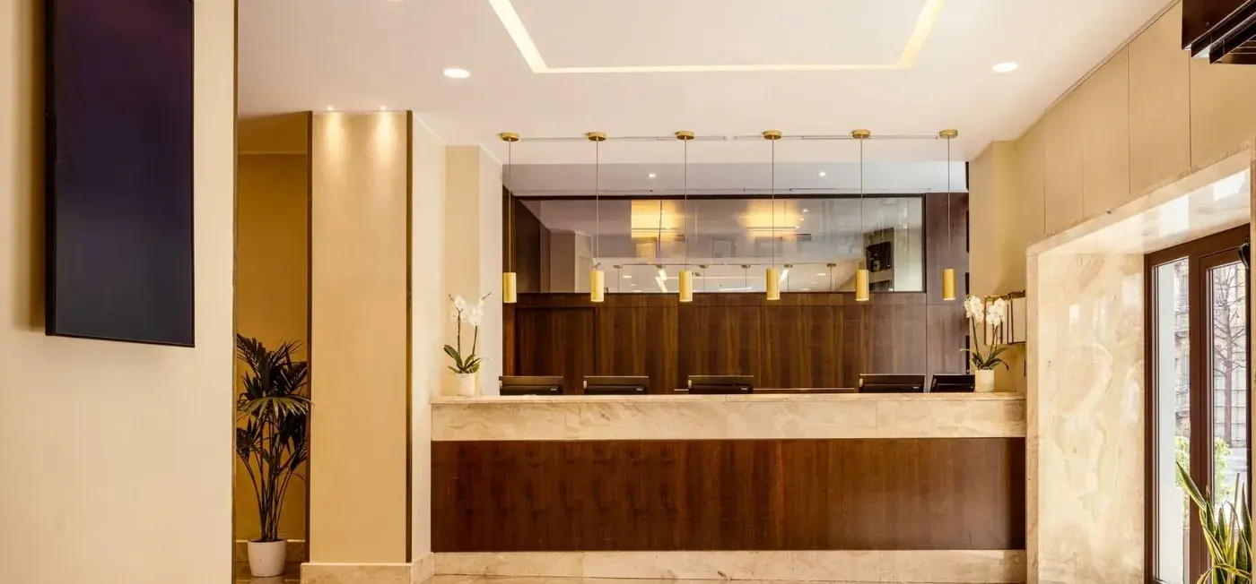 Reception view of Unahotels Galles Milano Milan, Italy